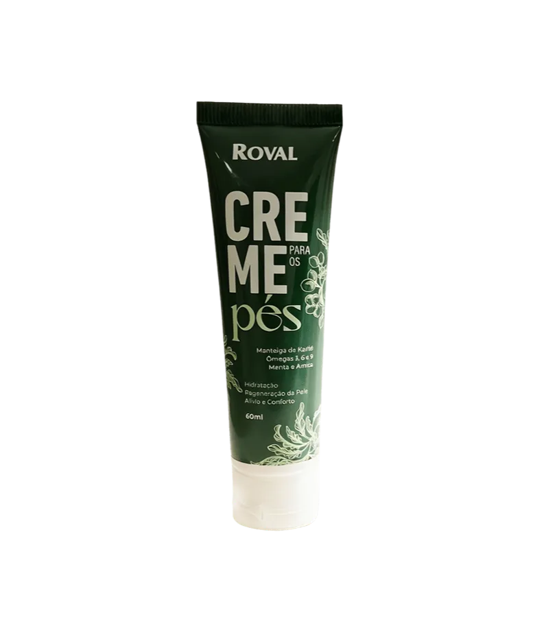 Creme para Pés 60g Roval
