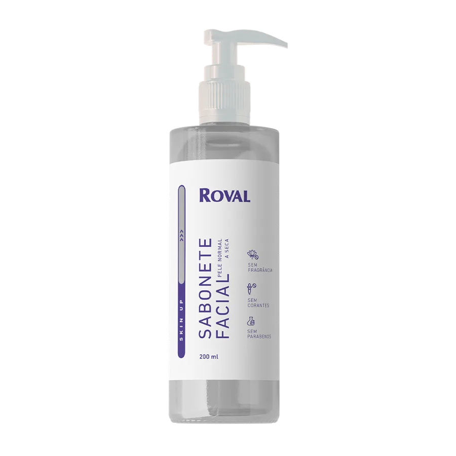 Sabonete Facial Pele Normal a Seca 200ml Roval