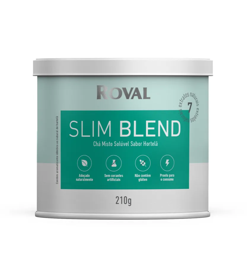 Slim Blend Sabor Hortelã 210g Roval