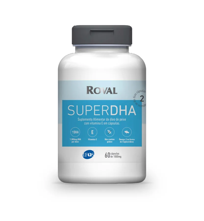 Super DHA 1000mg – 60 Caps Roval